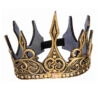 Goldene Krone Kostümaccessoire -FaschingFreude Verkäufe gold krone kostuemzubehoer koenigskrone maerchenkrone 38885 01