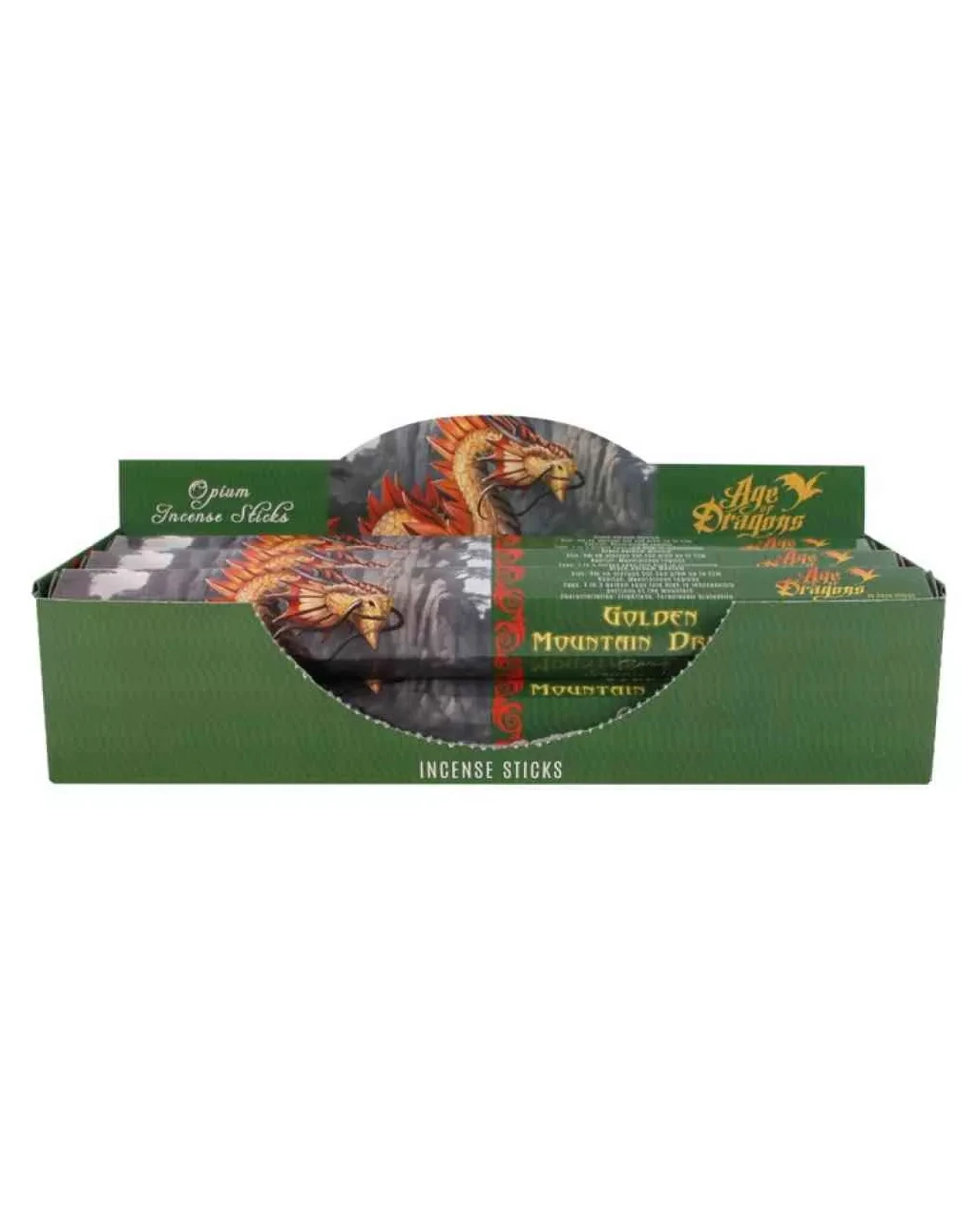 Goldener Bergdrache Räucherstäbchen 20 St. 3 Goldener Bergdrache Räucherstäbchen 20 St.