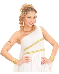 Goldener Lorbeerkranz Mit Gummizug -FaschingFreude Verkäufe goldener lorbeer kranz julius caesar kostuemzubehoer roemische goettin golden laurel headwreath 36591 03