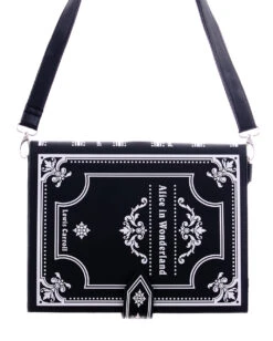 Gothic Lolita Handtasche "Alice Im Wonderland" -FaschingFreude Verkäufe gothic lolita handtasche alice in wonderland gothic lolita handbag alice in wonderland 53772 05