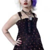Polka Dot Babydoll 1 Polka Dot Babydoll -FaschingFreude Verkäufe gothic babydoll totenkopf shirt polka dot top gothic shirt rockabilly hemdchen go1279