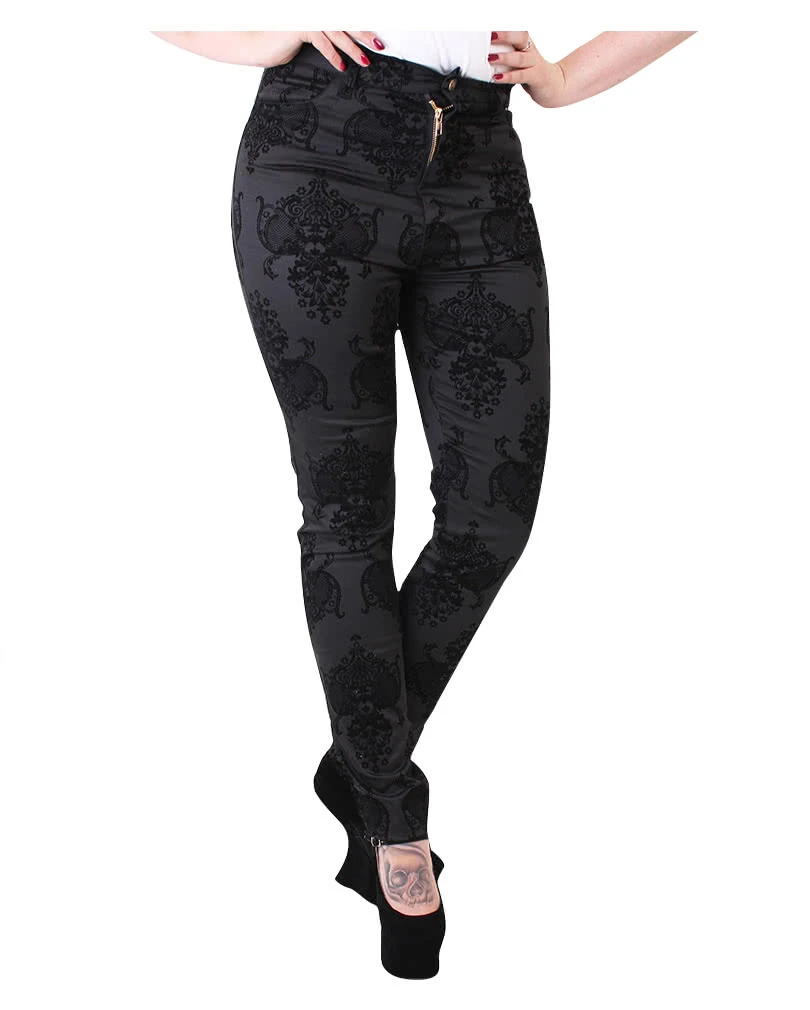 Gothic Damenhose Kiara 3 Gothic Damenhose Kiara