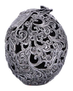 Gravierter Drakos Totenschädel Mit Drachenmotiv 19,5cm -FaschingFreude Verkäufe gravierter drakos totenkopf mit drachenmotiv engraved drakos dragon skull gothic deko 54581 03