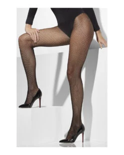 Grobnetz Strumpfhose Schwarz