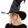 Schwarzer Großer Hexenhut -FaschingFreude Verkäufe grosser hexen hut schwarz big witch hat black hexen spitzhut halloween kostuemhut hexe 53429