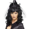 Kleiner Hexenhut Mit Haarreif -FaschingFreude Verkäufe haarreif mit hexenhut schwarzer hexenhut mit haarreif schwarzer spitzhut kleiner hexenhut 23988