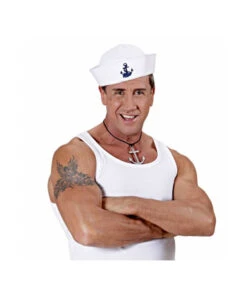 Halskette Mit Anker Anhänger -FaschingFreude Verkäufe halskette mit anker matrosenkette seemann halskette kostuemschmuck mit anker bild3 22936