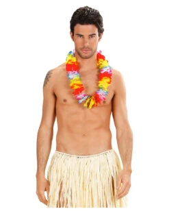 Hawaii Blumenkette Bunt 7 Hawaii Blumenkette Bunt -FaschingFreude Verkäufe hawaii bluetenkette hawaii blumenschmuck hawaii halskette blumenkranz hawaiian lei 18408 3