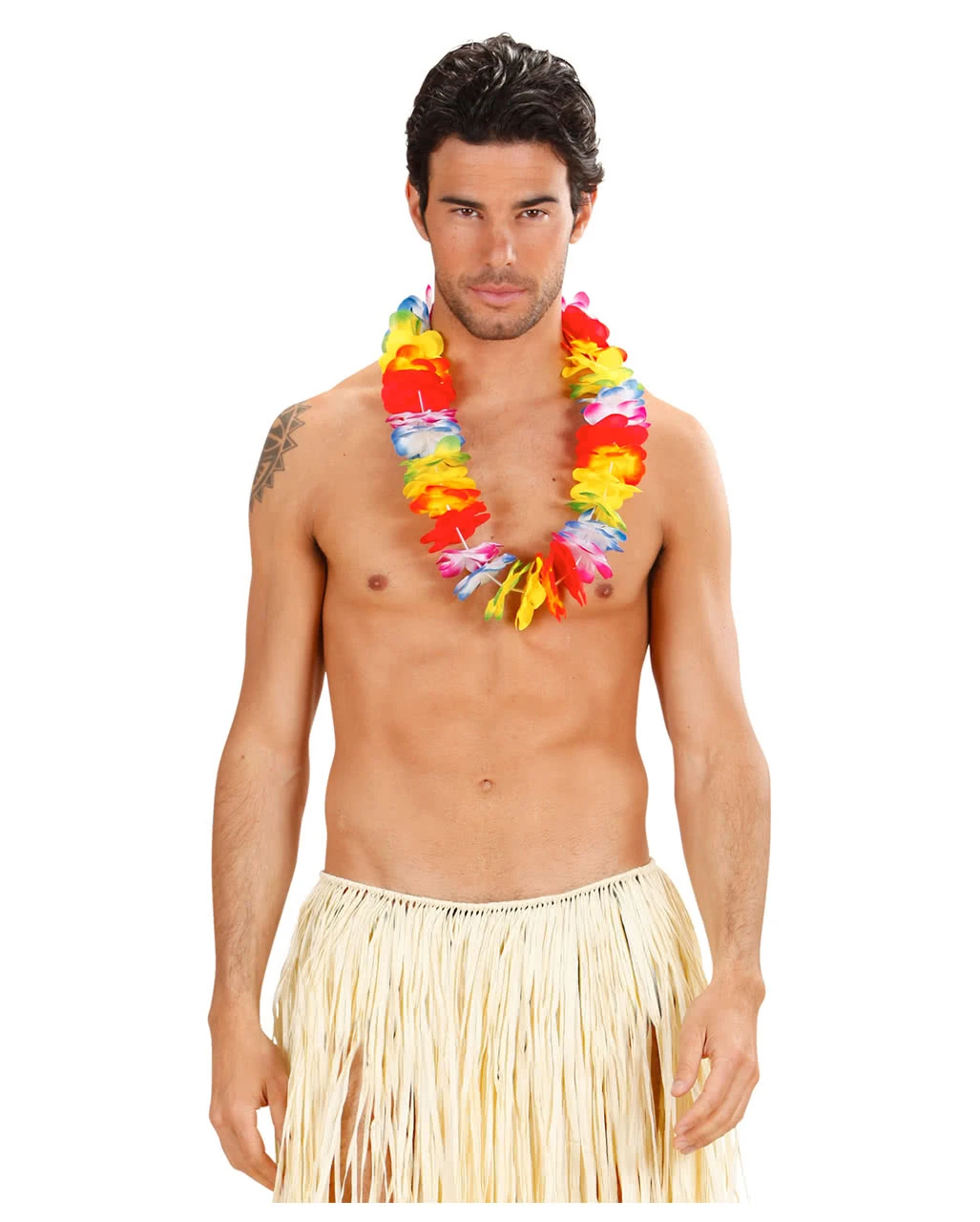 Hawaii Blumenkette Bunt 5 Hawaii Blumenkette Bunt – Bild 3