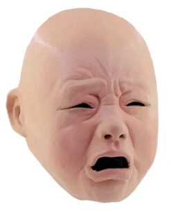 Weinende Baby Maske -FaschingFreude Verkäufe heulende baby maske weinende baby maske crying baby mask faschings maske 53064 04