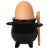 Hexenkessel Als Eierbecher Mit Löffel