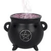 Hexenkessel Als Räucherkegel Halter -FaschingFreude Verkäufe hexenkessel mit pentagram raeucherkegel halter witch cauldron with pentagram incense holder 50654 01