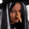 Krumme Hexennase Mit Warze -FaschingFreude Verkäufe hexennase mit warze und gummiband hexenkostuem zubehoer fuer halloween 24760 01