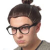 Hipster Top-Knot Perücke