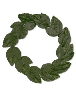 Grüner Lorbeerkranz Kopfschmuck