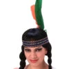 Indianer Stirnband Mit Federn -FaschingFreude Verkäufe indianer kopfschmuck mit federn indianer kostuem zubehoer 8802654 1