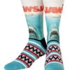 Der Weiße Hai - JAWS Socken -FaschingFreude Verkäufe jaws der weisse hai socken jaws socks horrorfilm socken geschenkidee killerhai fan 52357
