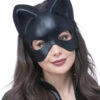 Schwarze Katzenaugen Maske -FaschingFreude Verkäufe katzenaugen maske schwarz cats eye mask black augenmaske katze halloween 54429