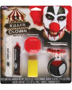 Killer Clown Schminkset 9-tlg.
