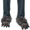 Killer Wolf Füße Schwarz/Grau 1 Killer Wolf Füße Schwarz/Grau -FaschingFreude Verkäufe killer wolf fuesse killer wolf feets werwolf fuesse halloween kostuemzubehoer 14251 01