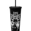 Danse Macabre Cold Brew Becher KILLSTAR 1 Danse Macabre Cold Brew Becher KILLSTAR -FaschingFreude Verkäufe killstar danse macabre cold brew becher mit strohhalm killstar tableware gothic cold brew becher gothic becher 54809 1