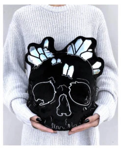 Druzy Samt Zierkissen KILLSTAR -FaschingFreude Verkäufe killstar druzy samt dekokissen killstar druzy velvet cushion gothic wohnaccessoire 51223 02