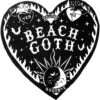 Gothic Herz Strandtuch KILLSTAR