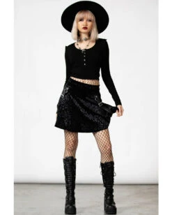 Kitty Pride Skater Rock KILLSTAR -FaschingFreude Verkäufe killstar kitty pride skater rock killstar kitty pride skater skirt gothic rock gothic fashion 53342 2