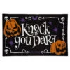 Knock If You Dare Türmatte KILLSTAR -FaschingFreude Verkäufe killstar knock if you dare tuermatte killstar homeware killstar dekoration gothic tuermatte gothic fussmatte gothic accessoires und geschenkideen 53816 1