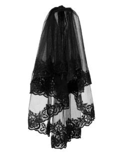 Mystic Mourning Schleier KILLSTAR -FaschingFreude Verkäufe killstar mystic mourning schleier killstar mystic mourning veil gothic accessoire 50388 03