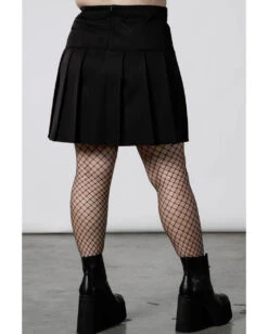 No Lip Falten Rock KILLSTAR -FaschingFreude Verkäufe killstar no lip falten rock killstar no lip pleated skirt gohtic kleider und roecke gotik mode 52291 5