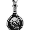 Potion Patch KILLSTAR -FaschingFreude Verkäufe killstar potion patch giftflasche mit totenkopf aufnaeher gothic accessoire 50475 01