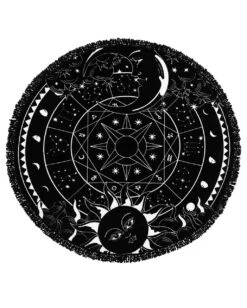 Runde Sky Spirit Tagesdecke KILLSTAR