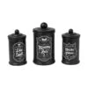 Witch's Vanity Gläser KILLSTAR -FaschingFreude Verkäufe killstar witchs vanity glaeser killstar dekoration killstar accessoires gothic accessoires und geschenkartikel killstar witchs vanity jars 53533 1