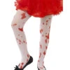 Blutige Kinder Strumpfhose -FaschingFreude Verkäufe kinder strumpfhose blutspritzer halloween kinder struempfe zombie strumpfhose maedchen 35795 1