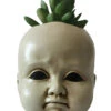 Kleiner Puppenkopf Pflanzentopf 9cm -FaschingFreude Verkäufe kleiner puppenkopf als pfanzenschale small doll head as planter 54139 01