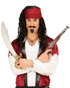 Ring Mit Rotem Edelstein Als Kostümaccessoire -FaschingFreude Verkäufe kostuemring mit rotem edelstein gemstone ring costume accessoire 38081 04