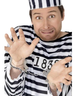 Handschellen Silber Aus Kunststoff