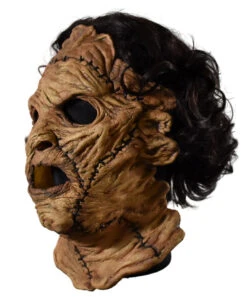 Leatherface Vollkopf Latex Maske -FaschingFreude Verkäufe leatherface vollkopf latexmaske the texas chainsaw massacre latex mask 38421 2