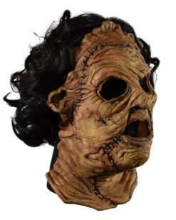 Leatherface Vollkopf Latex Maske -FaschingFreude Verkäufe leatherface vollkopf latexmaske the texas chainsaw massacre latex mask 38421 3