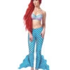 Blaue Meerjungfrau Hose Mit Flossen -FaschingFreude Verkäufe meerfjungfrau hose mit flossen blau mermaid trouser faschings kostuemzubehoer meerjungfrau 36099