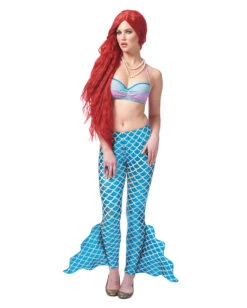 Blaue Meerjungfrau Hose Mit Flossen