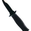 Schwarzes Springmesser Spielzeugwaffe