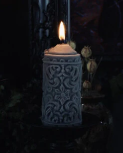 Midnight Morning Gothic Stumpkerze 12cm