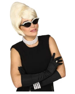 Kostüm Zubehör Set Miss Golightly 4 Tlg. -FaschingFreude Verkäufe miss golightly kostuem zubehorr set 4 tlg 38115 04