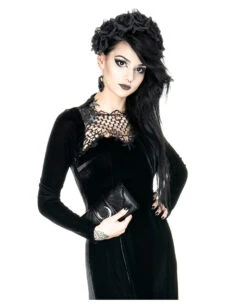 Moon Gothic Geldbeutel Mit Fledermausflügel -FaschingFreude Verkäufe moon gothic geldboerse mit fledermausfluegel moon gothic purse with bat wings 53771 05