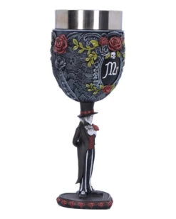 Mr Skelett Gothic Kelch 21 Cm -FaschingFreude Verkäufe mr gothic kelch mr gothic goblet gothic hochzeit gothic geschirr gothic kelch 54629 04