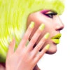 Airbrush Fingernägel Neon Gelb -FaschingFreude Verkäufe neon airbrush fingernaegel neon gelb neon fingernails neon yellow falsche fingernaegel 36696 01 2