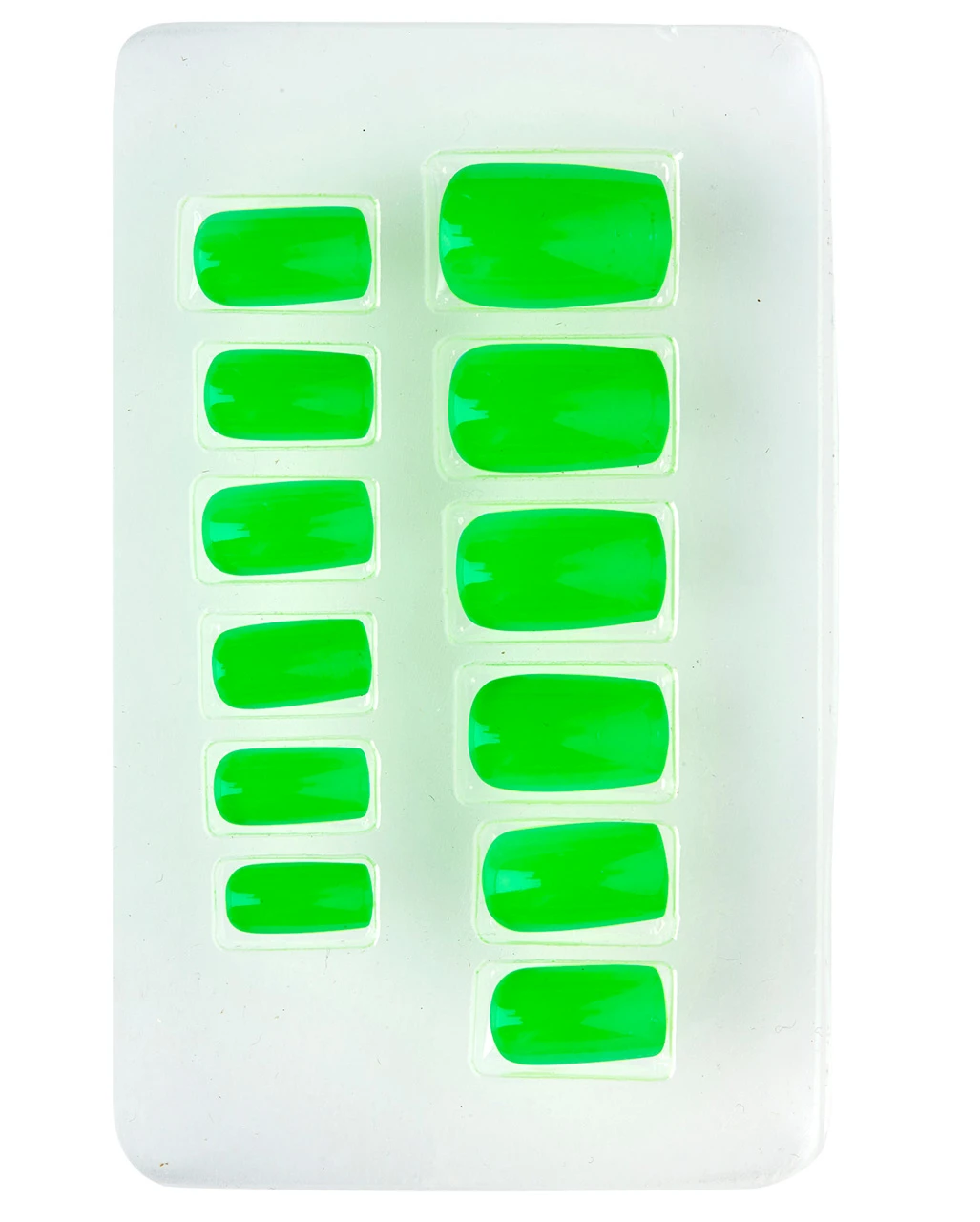 Airbrush Fingernägel Neon Grün 4 Airbrush Fingernägel Neon Grün – Bild 2