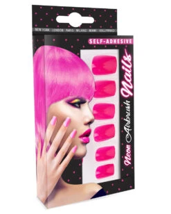 Airbrush Fingernägel Neon Pink 7 Airbrush Fingernägel Neon Pink -FaschingFreude Verkäufe neon airbrush fingernaegel neon pink neon fingernails neon pink falsche fingernaegel 36698 03